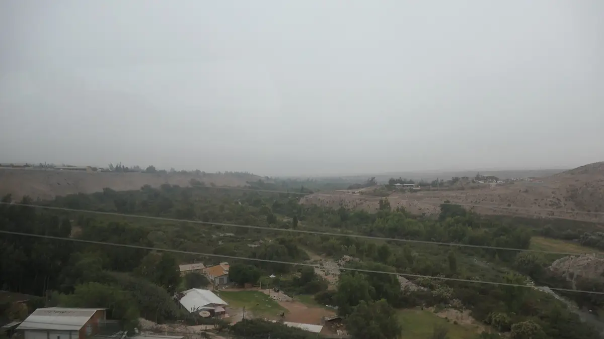 Huasco river valley in Vallenar, Atacama region