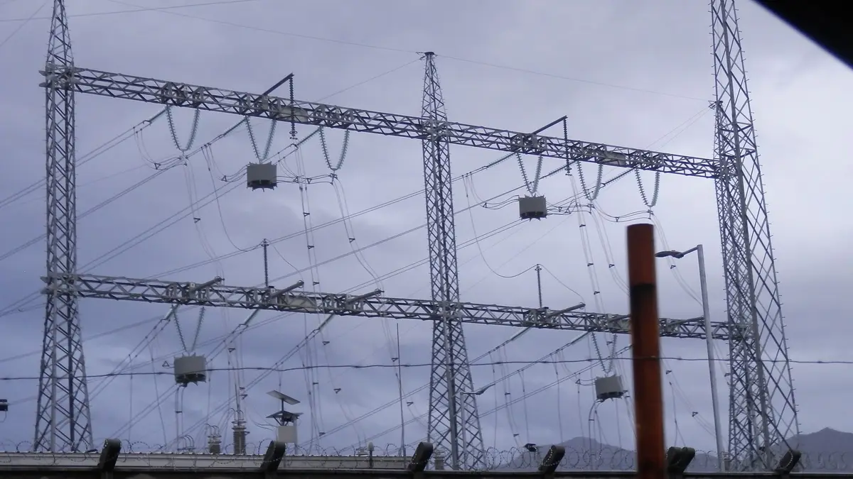 Totihue electrical substation in the O'Higgins region